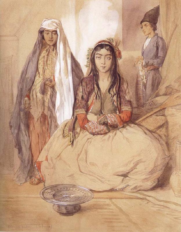 Jean-Paul Laurens Persian Princess France oil painting art